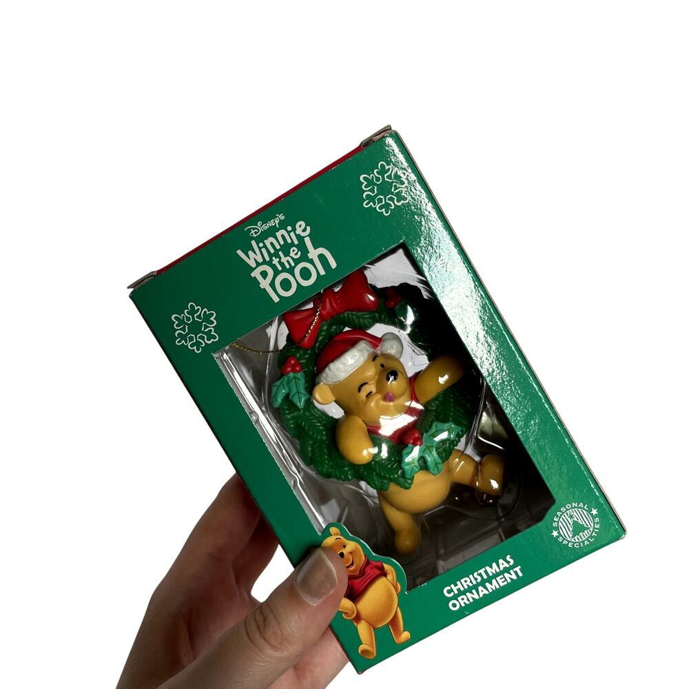 Disney winnie the pooh hanging ornament collectible christmas delicate